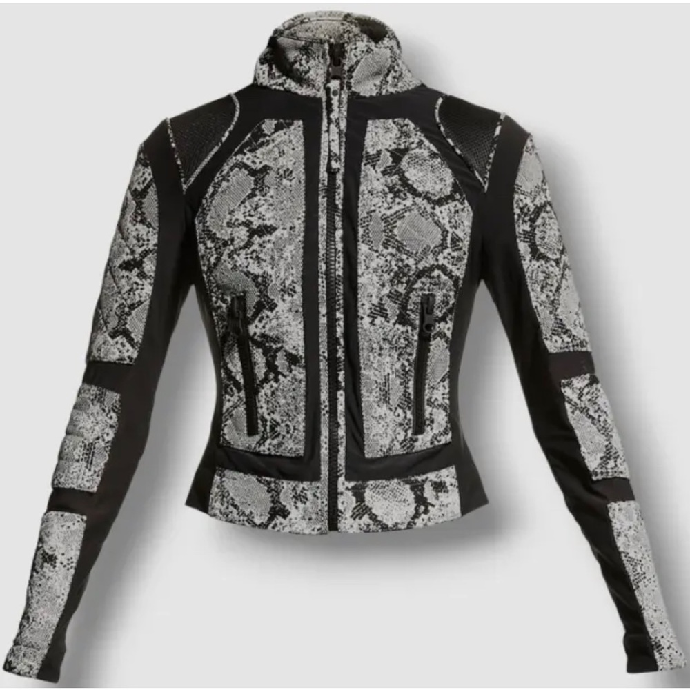 NWT never worn Blanc Noir Moto mesh  biker motorcycle jacket